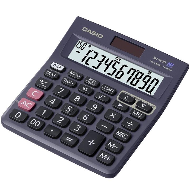 ماشین حساب کاسیو مدل MJ-100D Plus CASIO MJ-100D Plus Calculator